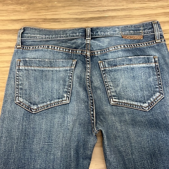 GOLDSIGN DENIM JENNY DISTRESSED JEANS SIZE 27 - Picture 8 of 16